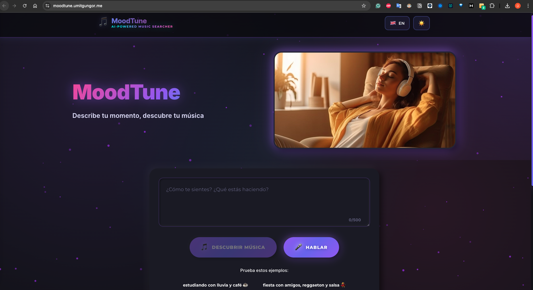 MoodTune Music Recommendation